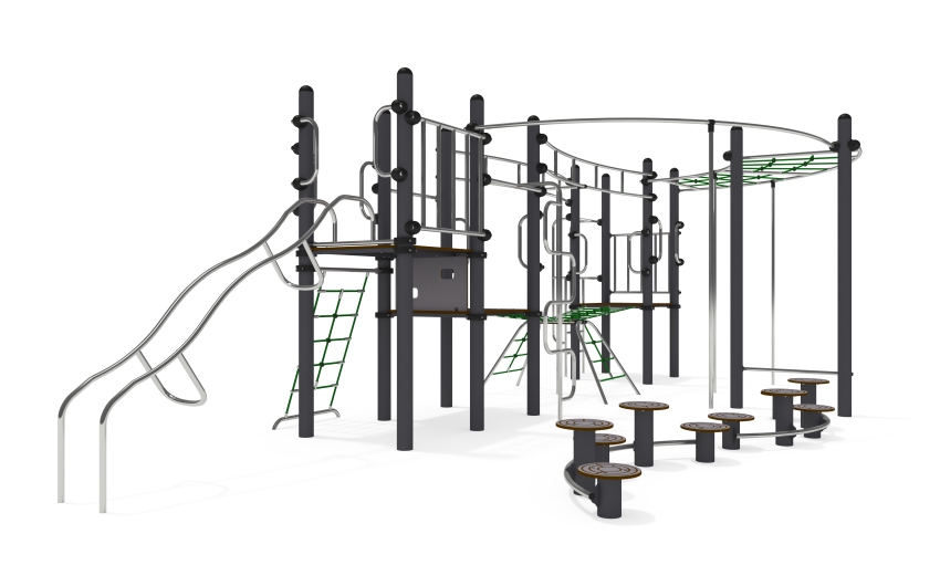 Детский игровой комплекс детской игровой площадки НЛ-03