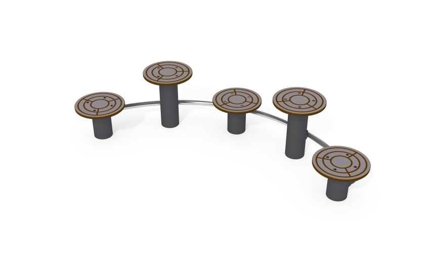 Детский игровой комплекс детской игровой площадки НЛ-08