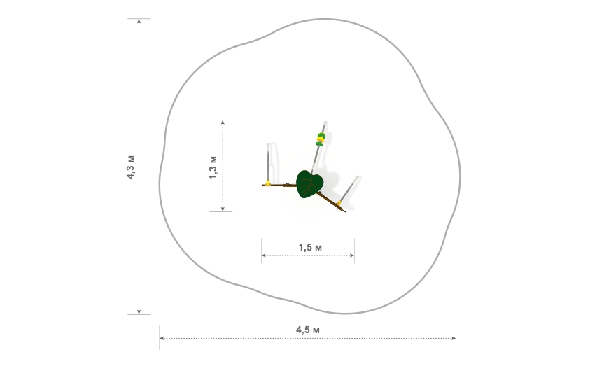 Схема Игровой модуль «Яблочко» МИФ-84