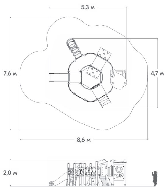 Схема Игровой комплекс МК-10