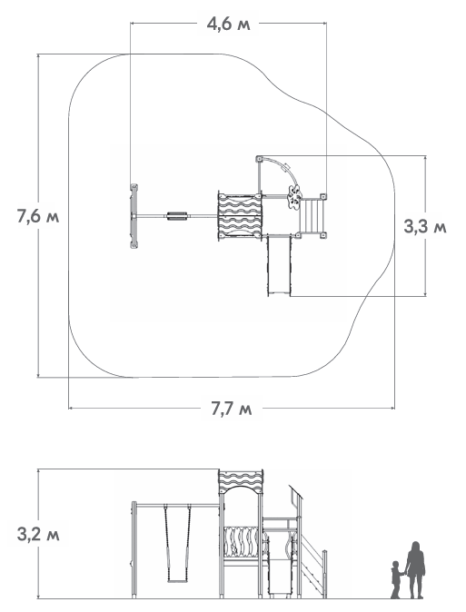 Схема Игровой комплекс ИЛ-19