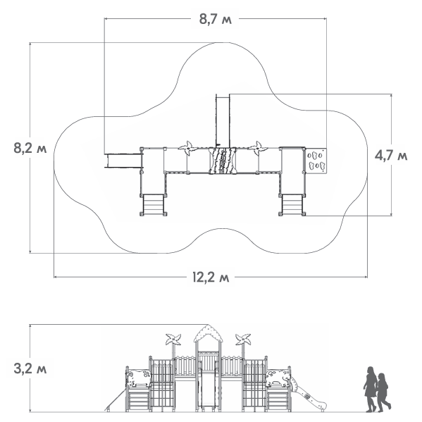 Схема Игровой комплекс ИЛ-13