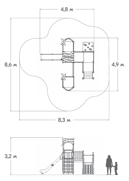 Схема Игровой комплекс ИЛ-16