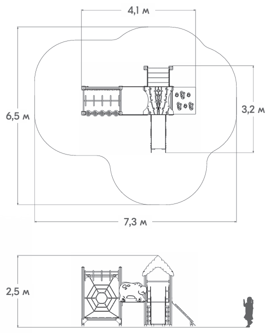 Схема Игровой комплекс ИЛ-11