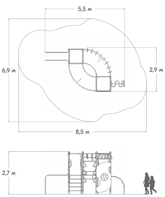 Схема Спортивный комплекс СК-03
