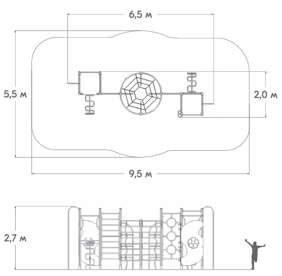 Схема Спортивный комплекс СК-05