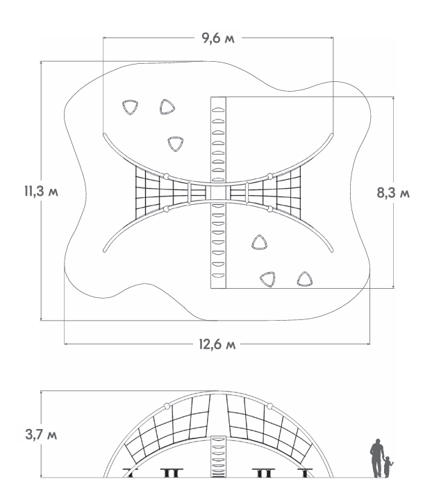 Схема Спортивный комплекс ГТ-02