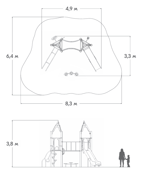 Схема Игровой комплекс ЛК-05