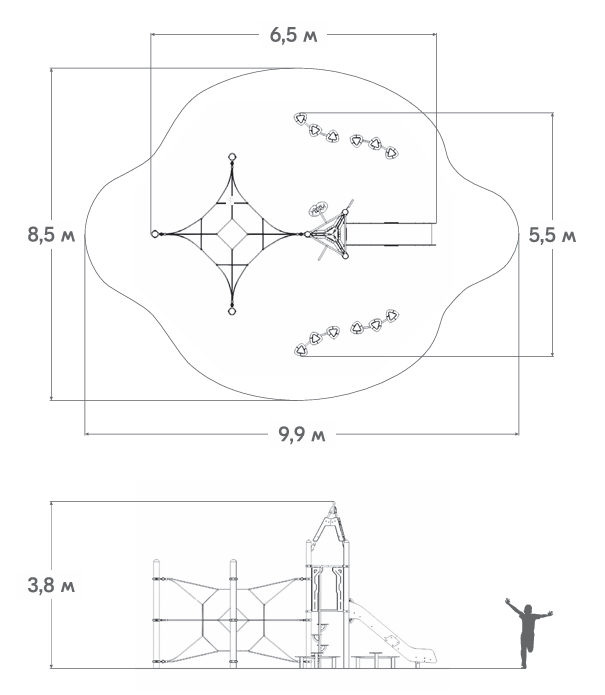 Схема Игровой комплекс ЛК-06