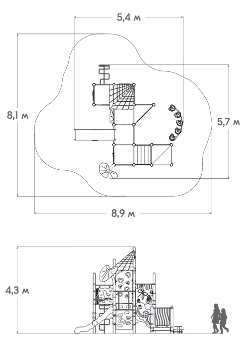 Схема Игровой комплекс ЗЛ-21