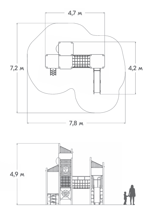 Схема Игровой комплекс БС-03
