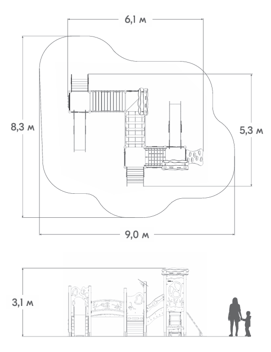 Схема Игровой комплекс ШЛ-06