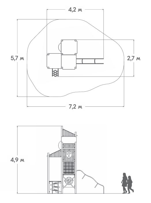 Схема Игровой комплекс БС-04