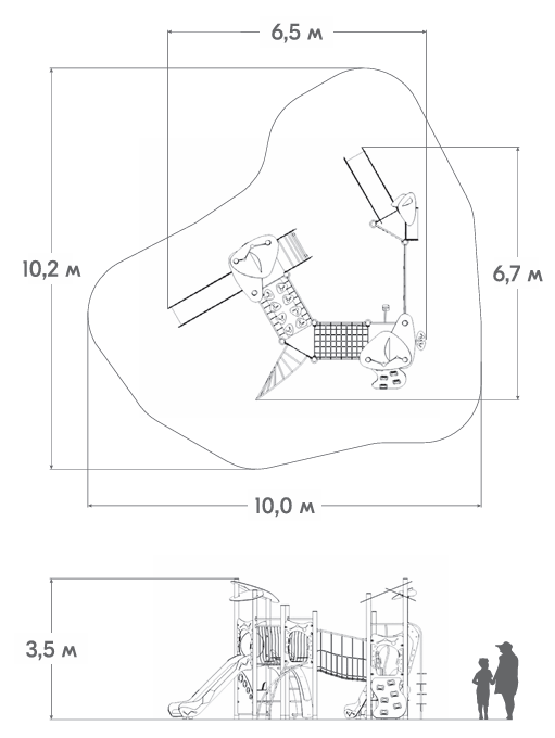Схема Игровой комплекс ОЛ-03