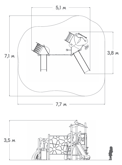 Схема Игровой комплекс ОЛ-01
