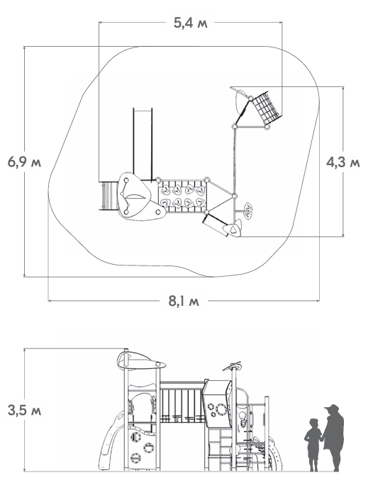 Схема Игровой комплекс ОЛ-02
