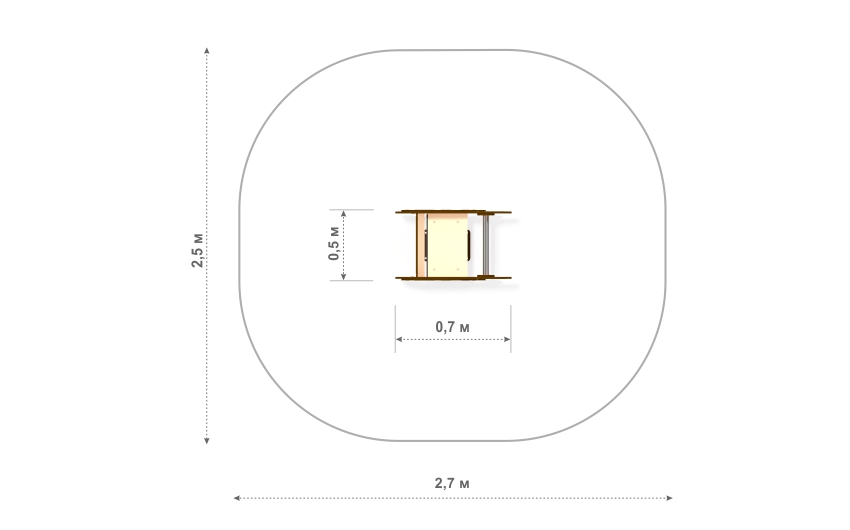 Схема Качалка на пружине КЧ-104