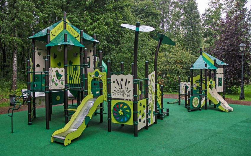 г. Москва, парк в пойме реки Яузы, Чукотский проезд — улица Ленская, «Заколдованный лес»