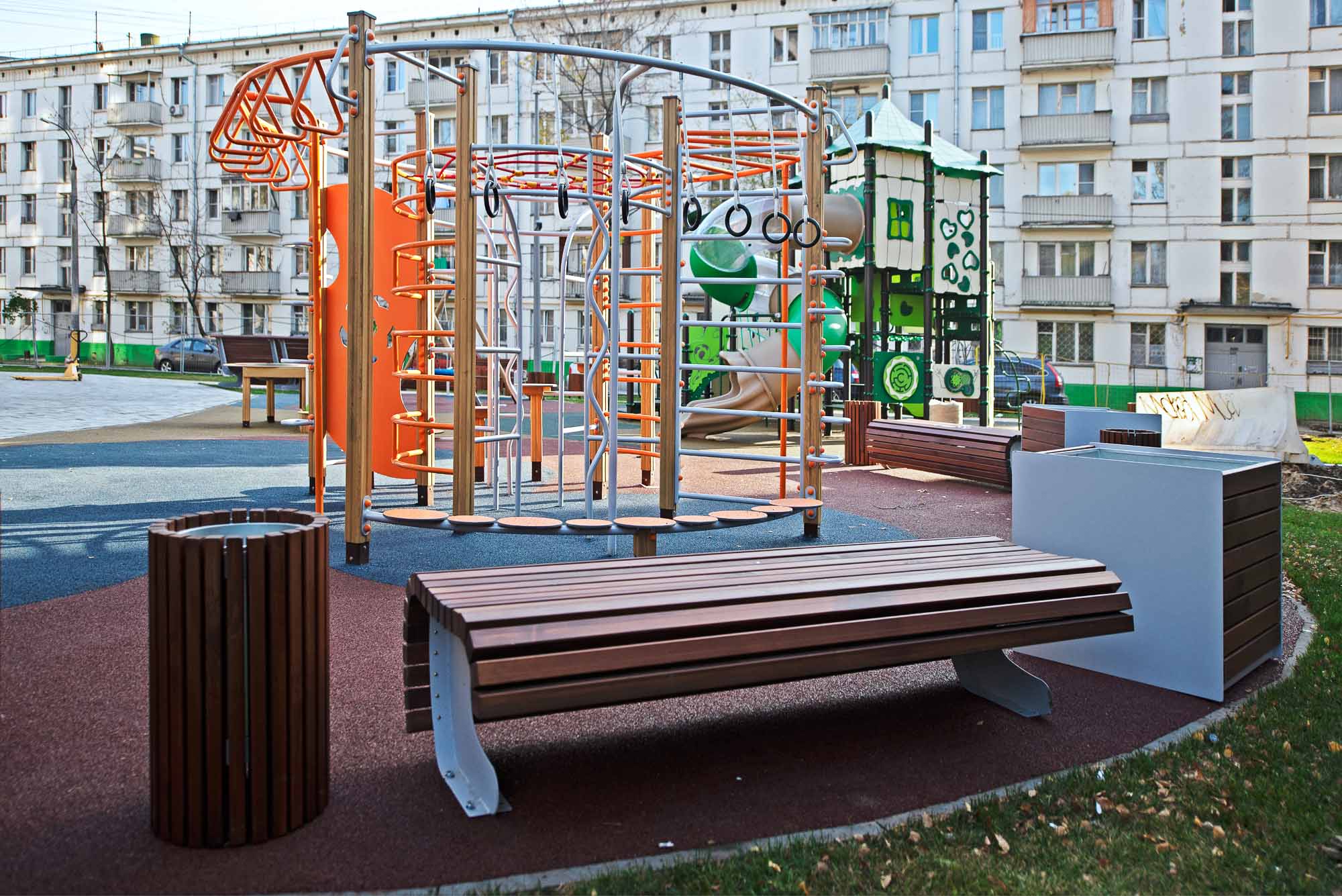 Еще один московский двор укомплектован оборудованием от FUN-terra!