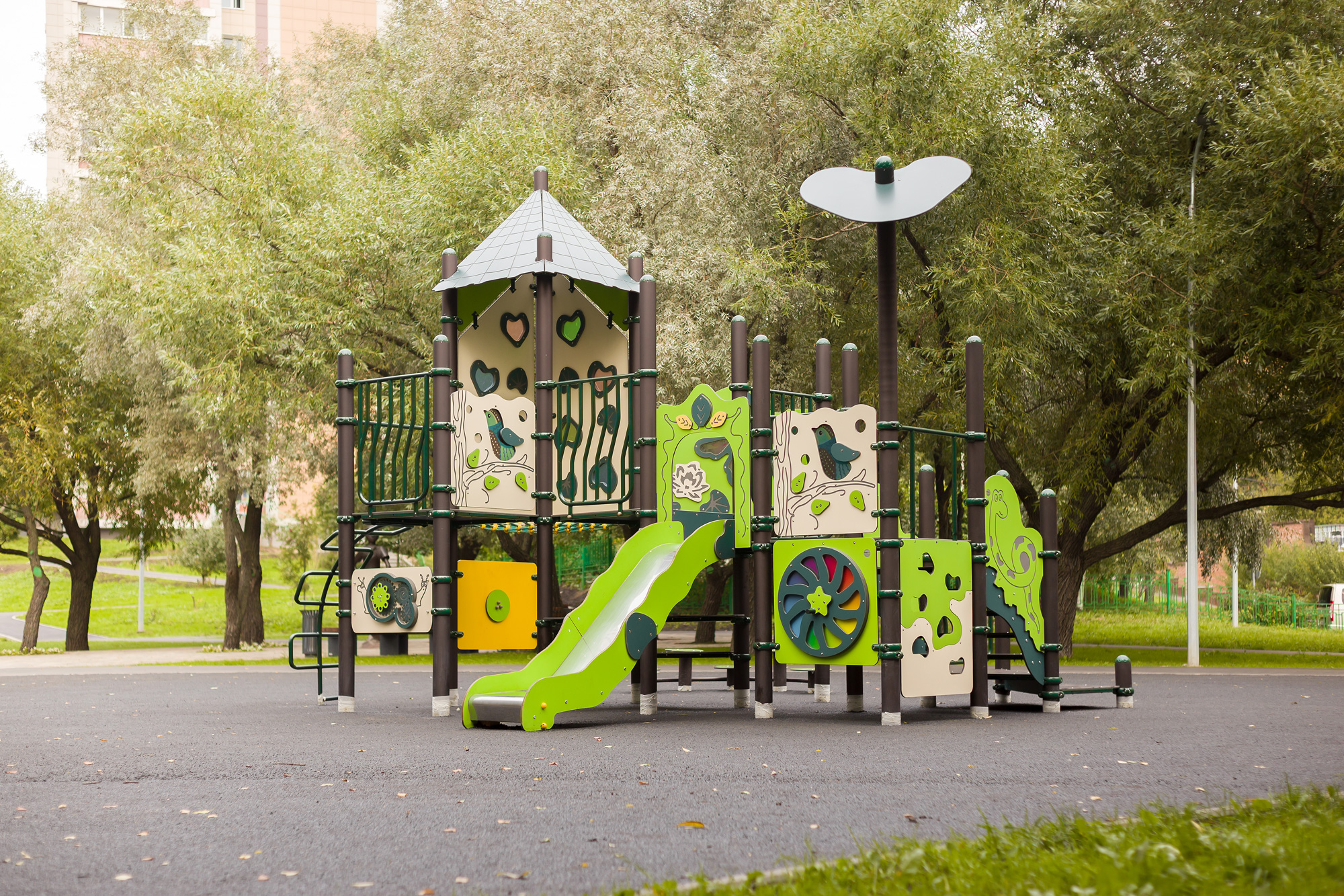 Живописная фотосессия игровых комплексов «Заколдованный Лес» и «Рио»