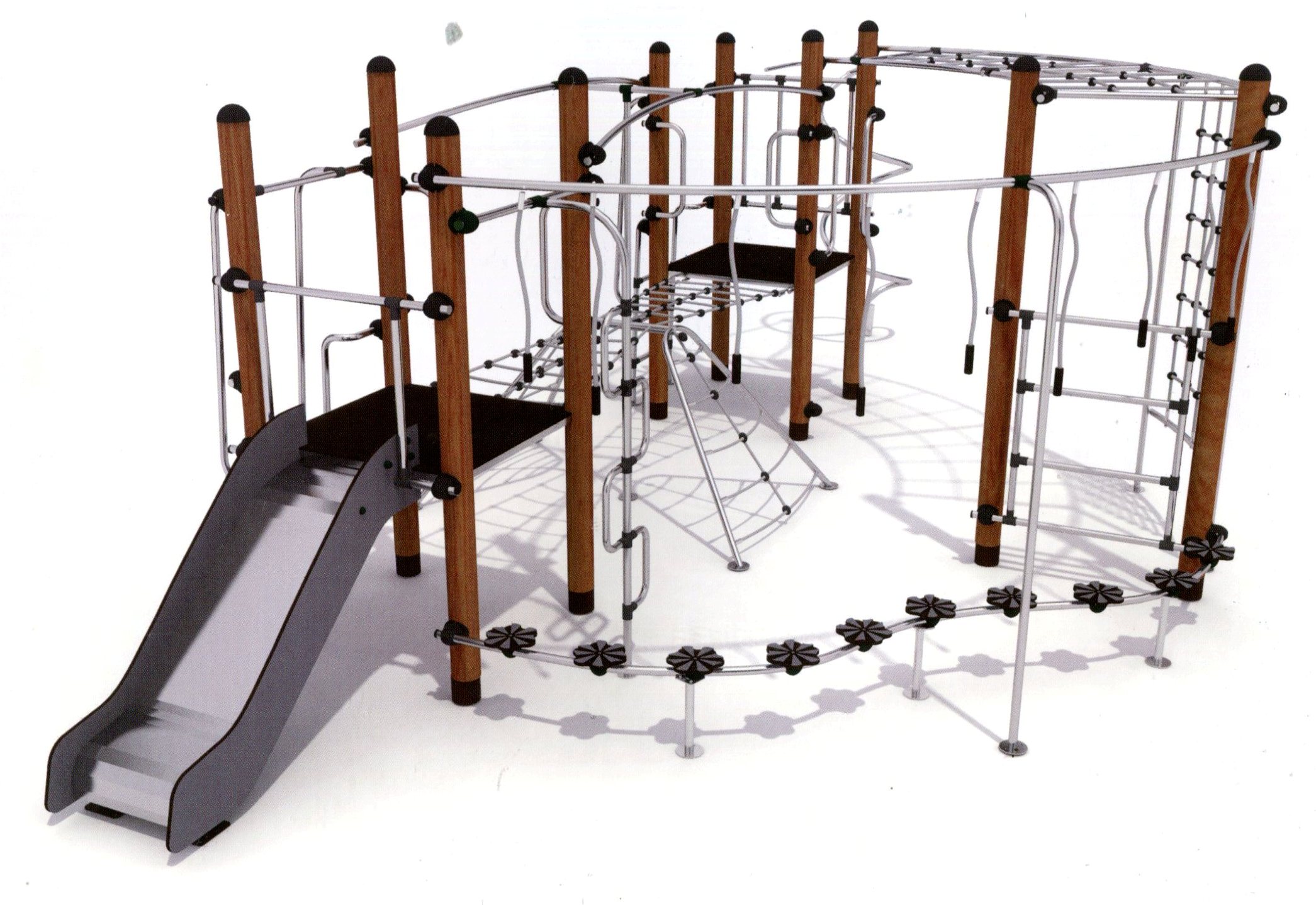 Лаконичный стиль игровых комплексов