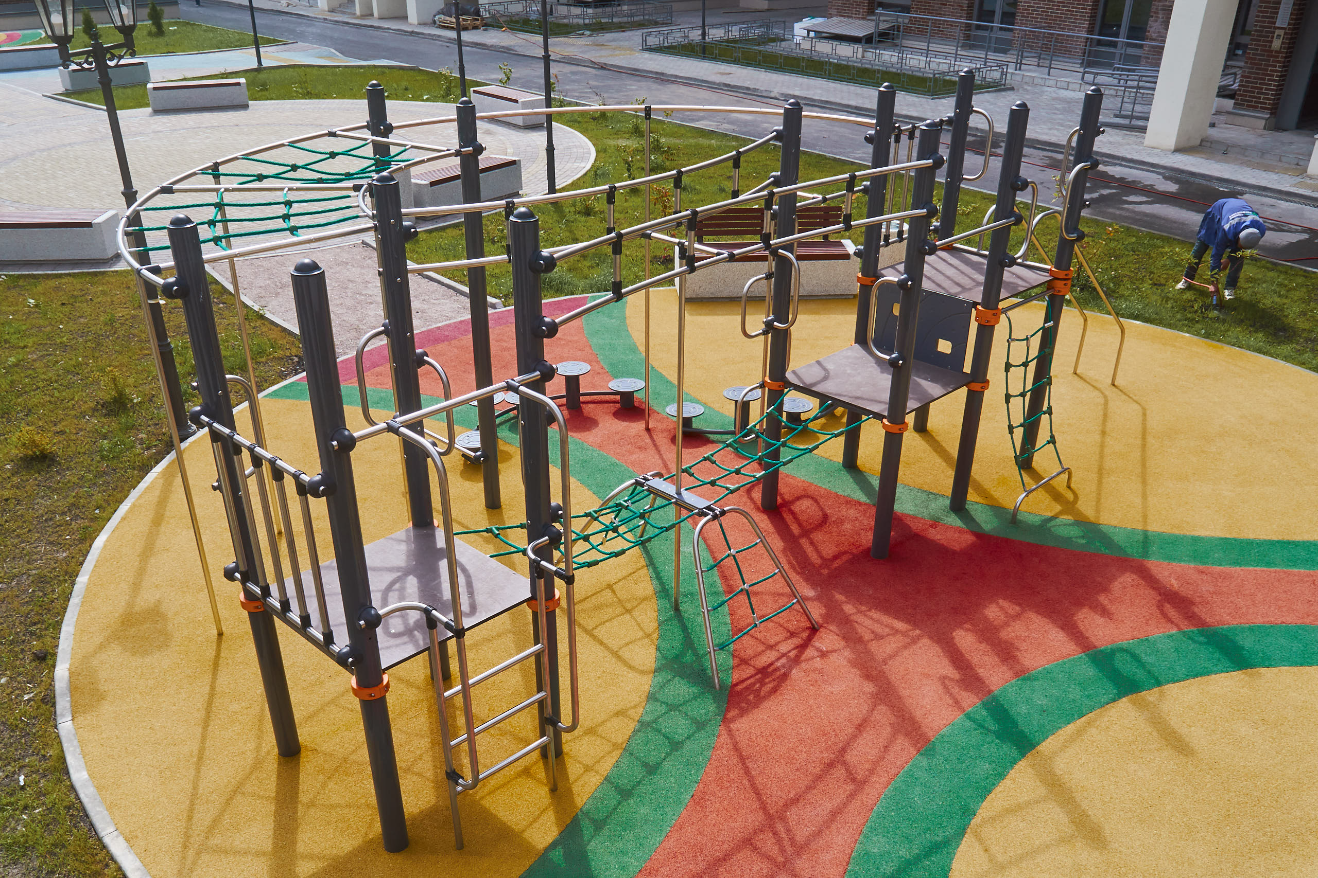 Функциональная площадка для ЖК «Английская миля»