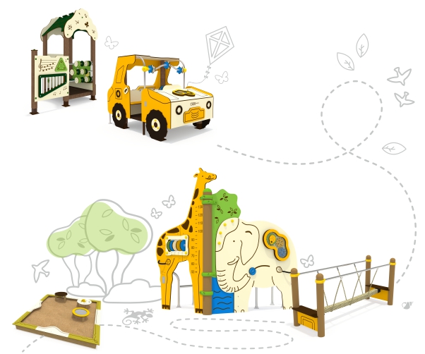 Новинки в серии игрового оборудования для детских садов!